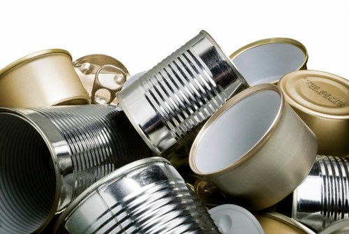 Vehicle loaded with segregated garden waste